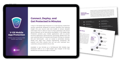 Mobile App Protection Datasheet Mockup Mobile App Protection Datasheet Mockup