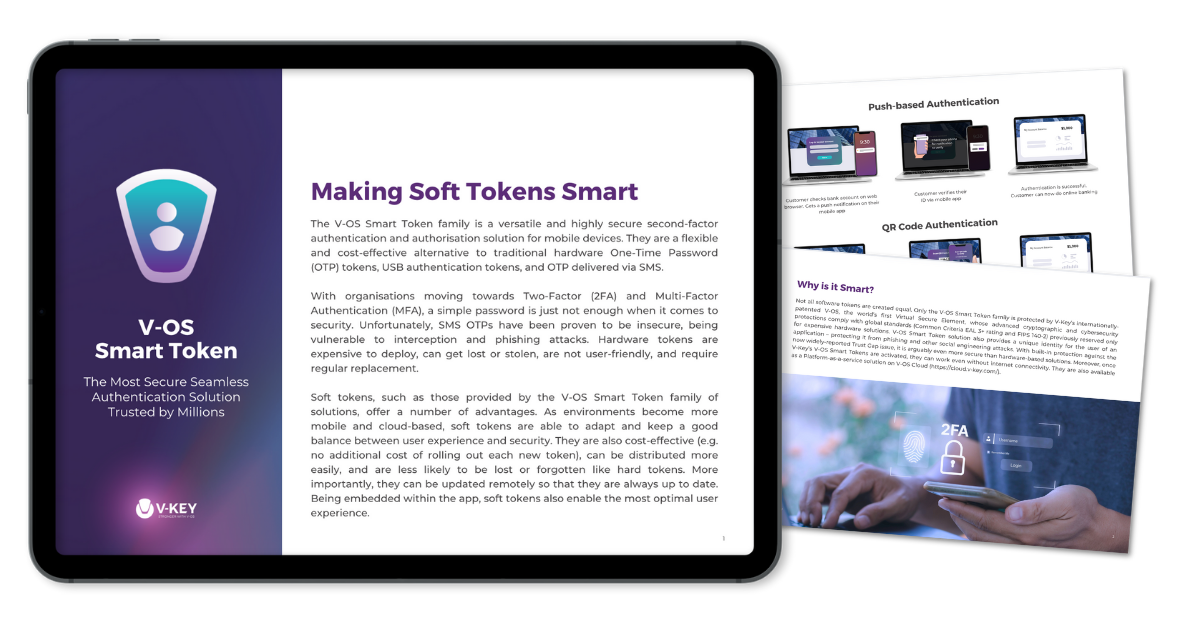Download Your V-OS Smart Token Datasheet